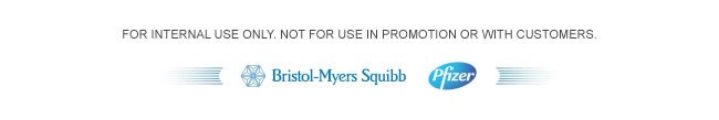 Bristol-Myers Squibb, Pfizer logos
